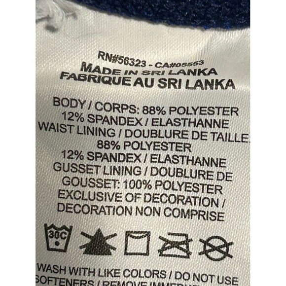 Nike USA Womens Small Blue Star Pattern  Leggings - Picture 7 of 7